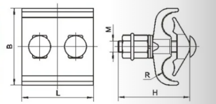 High-Strength Aluminum Parallel Groove Clamp (PG Clamp) - JB/APG Series for Overhead Line Connection high strength aluminum parallel groove clamp (pg clamp) jb/apg series for overhead line connection