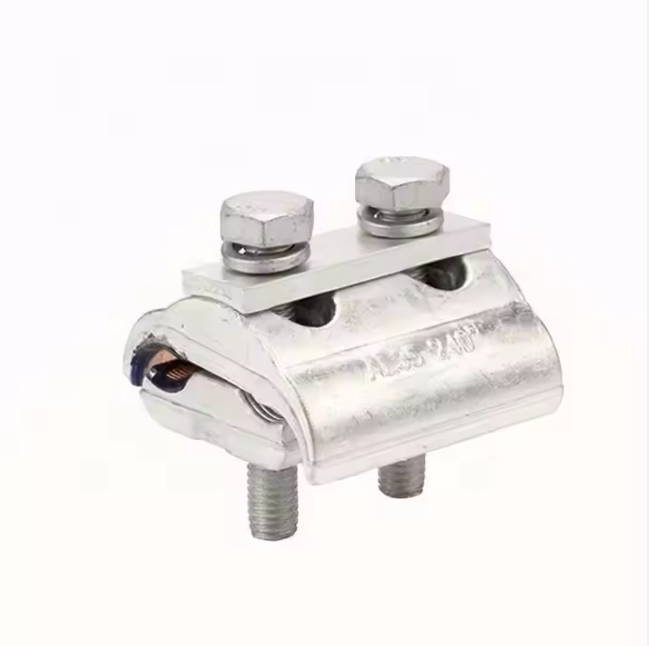 high strength aluminum parallel groove clamp (pg clamp) jb/apg series for overhead line connection