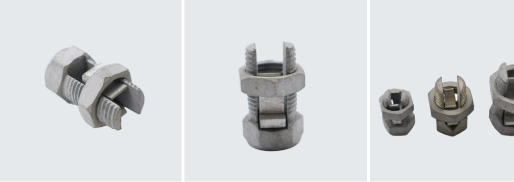 Custom Copper Bolt Clamp, Cable Tap Connector, Bridge Grounding Clamp heavy duty split bolt connector high strength electrical wire clamp for copper & aluminum (sizes #10 awg to 1000 mcm)