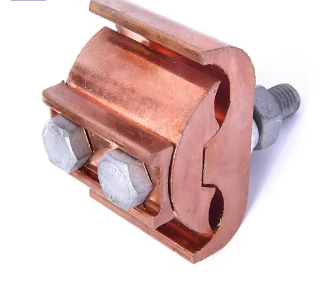 JBTY Copper Special-shaped Parallel Groove Clamp, T2 Copper Cable Connector for Power Line jbty copper special shaped parallel groove clamp, t2 copper cable connector for power line
