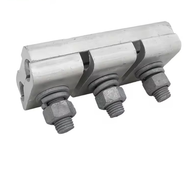 jb aluminum parallel groove clamp, aluminum cable connector for overhead power line