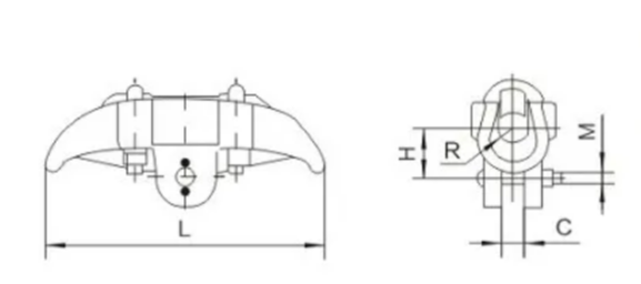XGF Series Top-Support Suspension Clamp xgf series top support suspension clamp
