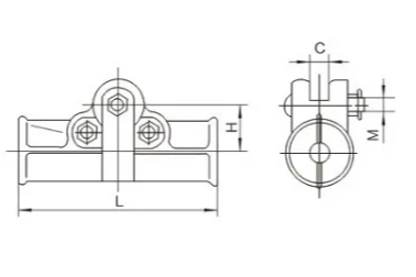 XGF Series Aluminum Alloy Suspension Clamp (Universal Type) xgf series aluminum alloy suspension clamp (universal type)