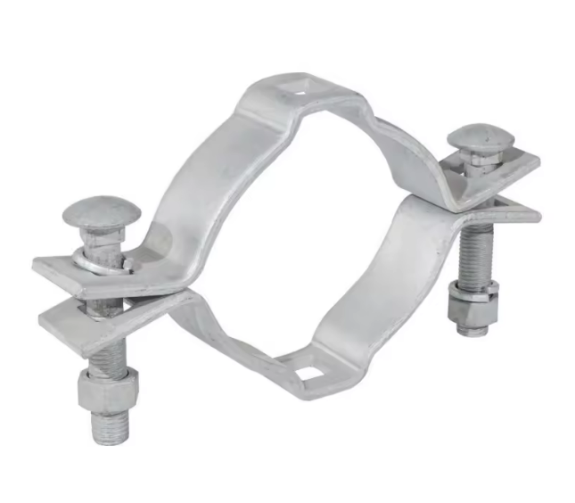 premium pole clamps for outdoor power poles – heavy duty & corrosion resistant