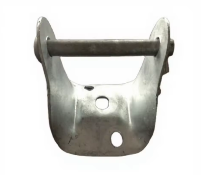 Hot-Dip Galvanized D Iron, Insulator Clamp Bracket, D Bracket for Overhead Line Crossarm