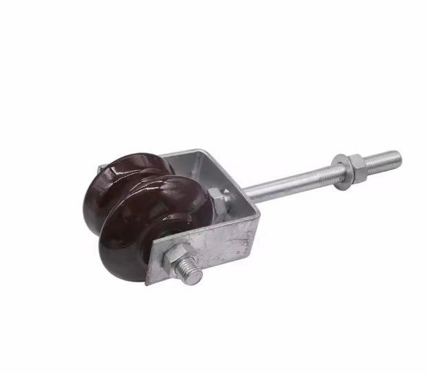 d iron porcelain insulator with rod
