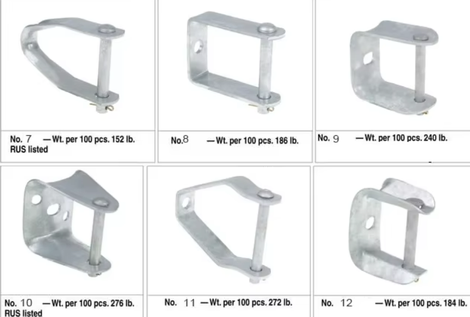 Secondary D-Iron Bracket | Pole Line Hardware secondary d iron bracket | pole line hardware