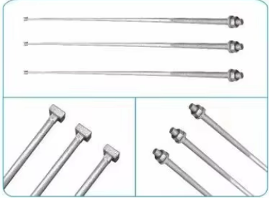 hot dip galvanized bow type stay set / stay rod for overhead power lines