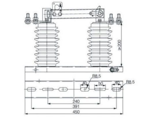 12kV/15kV Outdoor High Voltage Disconnect Switch (Isolating Switch) - GW9 & HGW9 Series 12kv/15kv outdoor high voltage disconnect switch (isolating switch) gw9 & hgw9 series