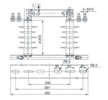 12kV/15kV Outdoor High Voltage Disconnect Switch (Isolating Switch) - GW9 & HGW9 Series 12kv/15kv outdoor high voltage disconnect switch (isolating switch) gw9 & hgw9 series