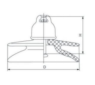 IEC Standard XWP2-70 Anti-Pollution Disc Suspension Porcelain Insulator for Coastal & Industrial Power Line iec standard xwp2 70 anti pollution disc suspension porcelain insulator for coastal & industrial power line