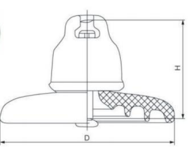 IEC Standard XP Series Disc Suspension Porcelain Insulator 40kN-550kN for High Voltage Transmission Lines` iec standard xp series disc suspension porcelain insulator 40kn 550kn for high voltage transmission lines`