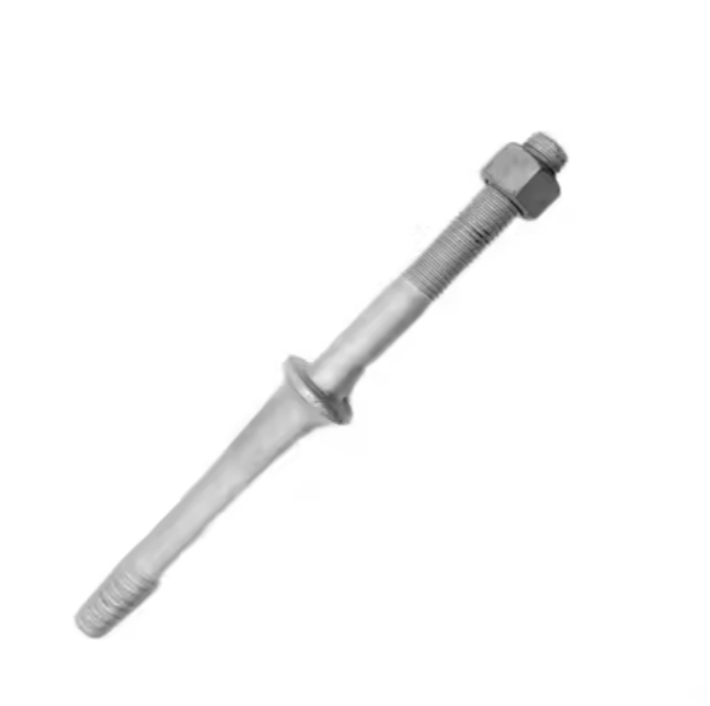 hot dip galvanized long shank insulator pin spindle with lead head (ansi standard)